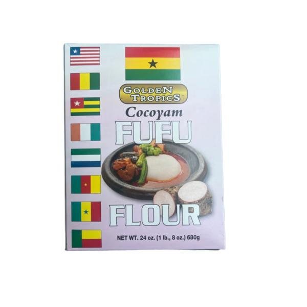 Coco yam fufu flour