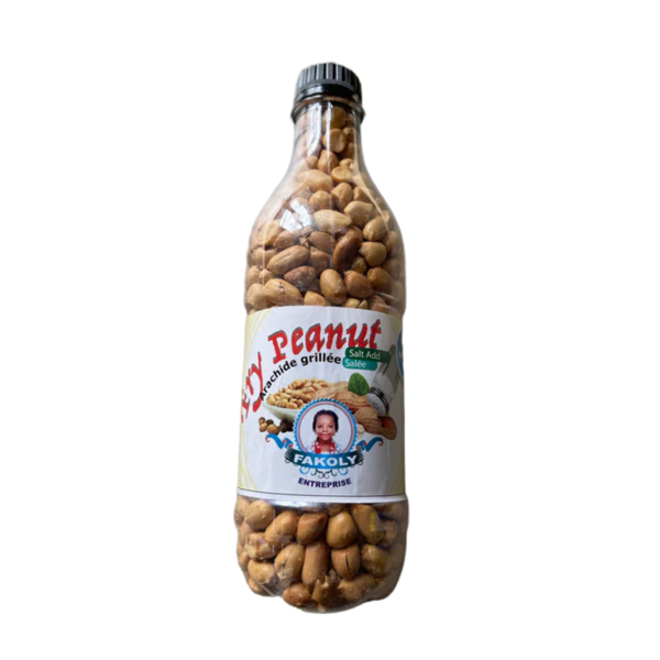 Fry peanut salt add