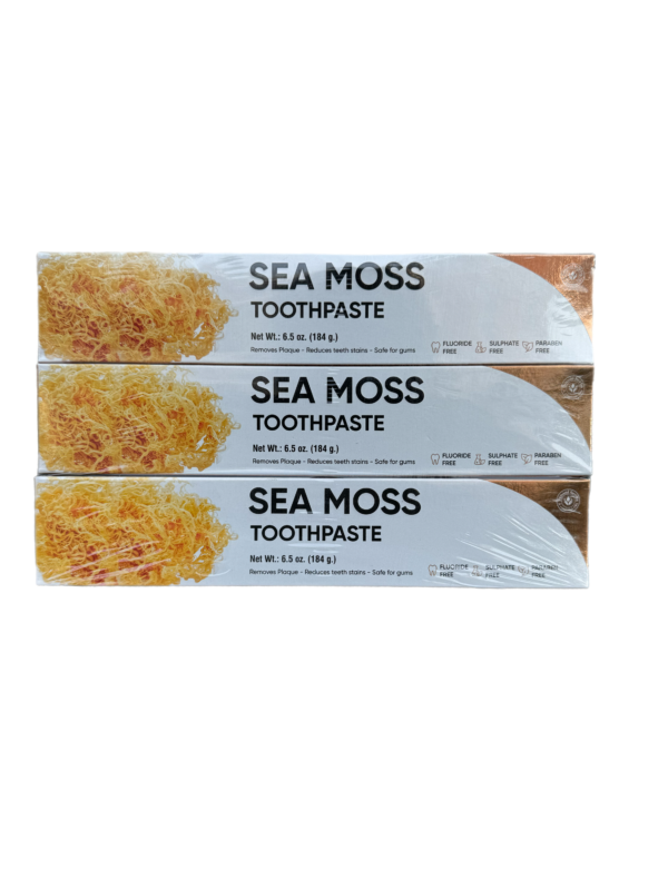 SEA MOSS TOOTHPASTE 6pc