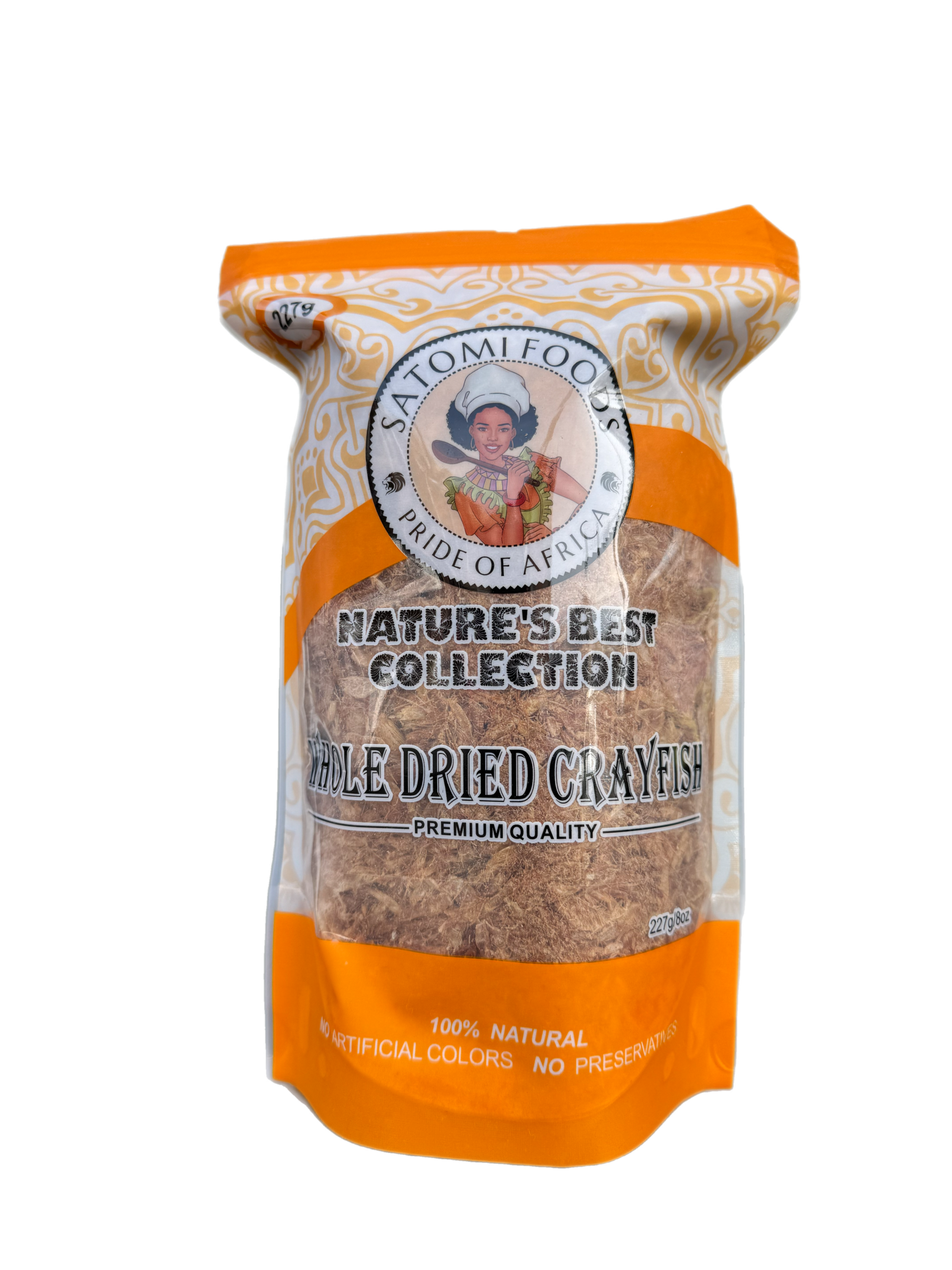 WHOLE DRIED CRAYFISH 227g (8oz)