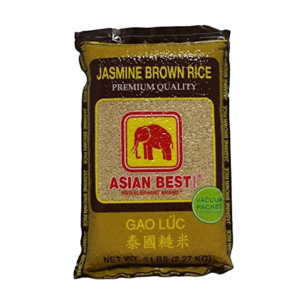 Jasmin brown rice 5LBS