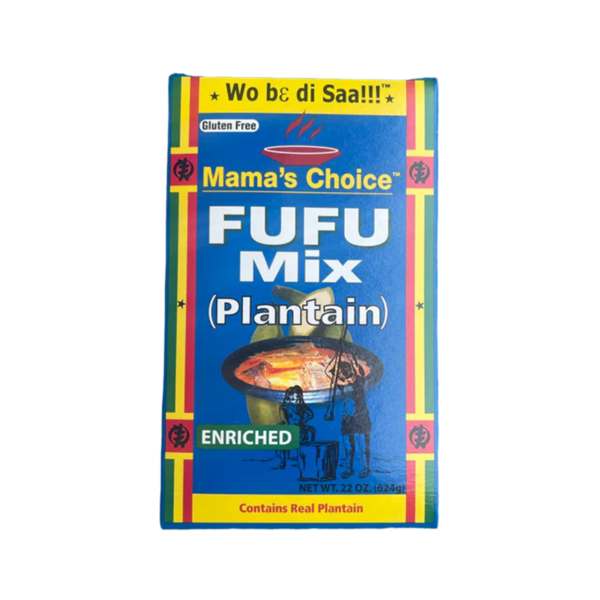 Mamas choice fufu mix plantain