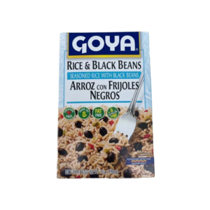 Rice and black beans