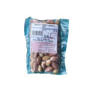 Roastet peanut kernels