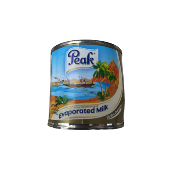 PEAK  EVAPORATED MILK  netwt 54fl oz (158ml)